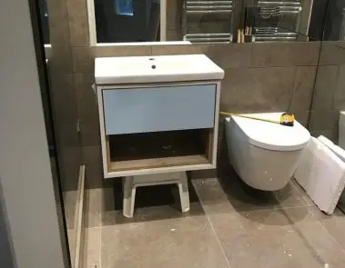 Bathroom-Design-and-Fitting-Greenwich-Blackheath-bespoke-sink-cabenet Greenwich